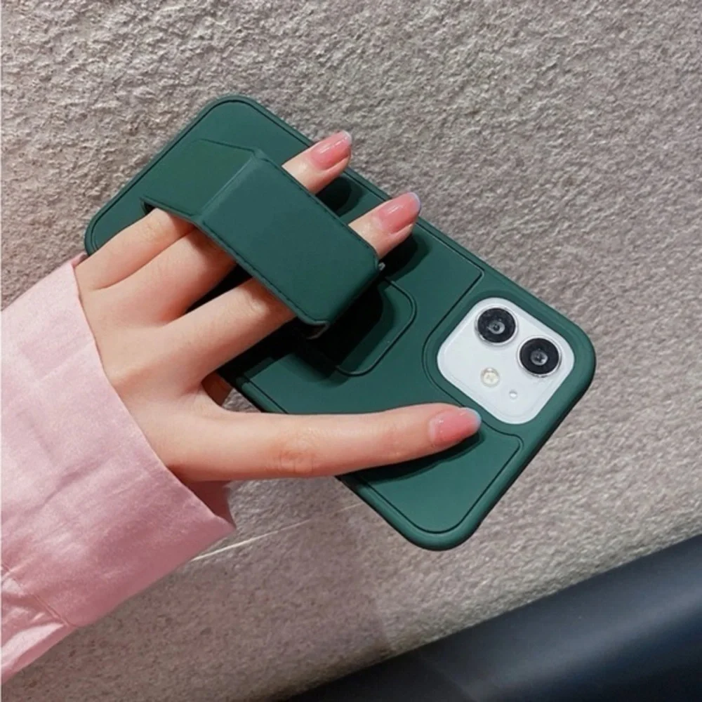 ⚠️Clearance💚iPhone 14/Pro/Pro Max Phone Case With Hand Strap - Picture 2 of 5